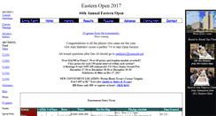 Desktop Screenshot of easternopenchess.com