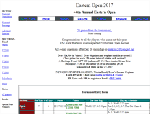 Tablet Screenshot of easternopenchess.com
